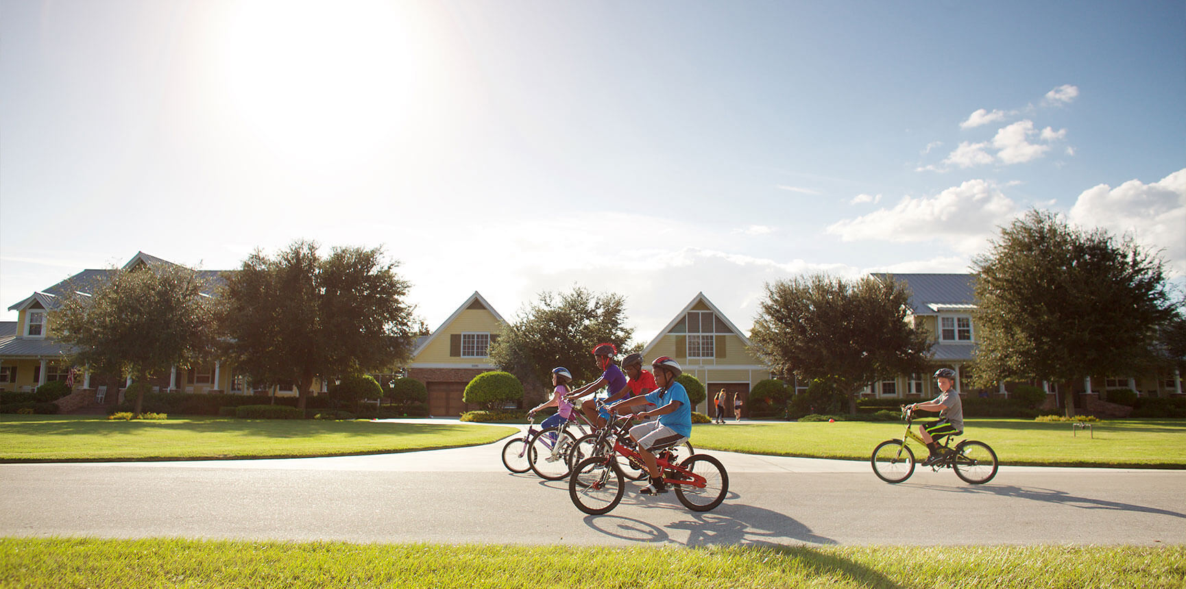 Kids In Bicycles